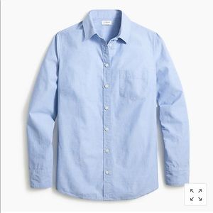 J. Crew | Classic Button-Up Shirt | Blue | Size: Large
